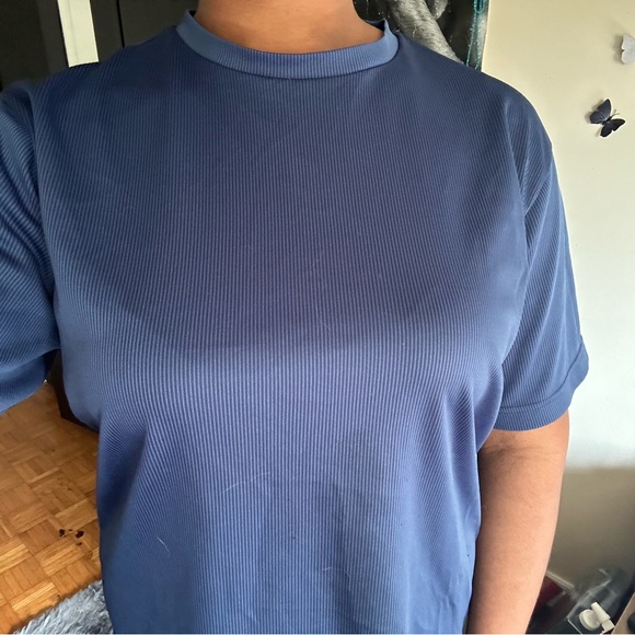 Blue and Green Lined Tees - Picture 4 of 9